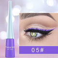 12-color matte Cat eye Makeup Waterproof Neon Colorful Liquid Eyeliner Pen Make Up Comestics Long-lasting Liner Pencil Makeup - GoJohnny437