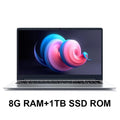 15.6 inch Gaming Laptop With 8G RAM 1TB 512G 256G 128G 64G SSD ROM Laptop Ultrabook intel Quad Core Windows 10 Notebook Computer - GoJohnny437