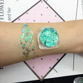 19 Colors Mermaid Sequins Gel Holographic Sequins Hair Body Face Glitter Gel Art Loose Sequins Shimmer Diamond Eye Shadow - GoJohnny437
