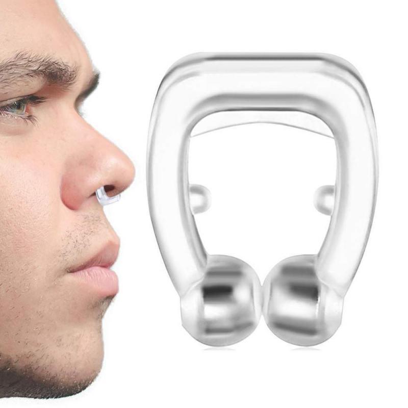 1pc Mini nasal stopper Nose clip snoring magnetic nose clip for adult suitable with box - GoJohnny437