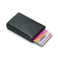 2020 Dropshipping Man Women Smart Wallet Business Card Holder Hasp Rfid Wallet Aluminum Metal Credit Business Mini Card Wallet - GoJohnny437