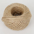 30M Natural Burlap Hessian Jute Twine Cord Hemp Rope String Gift Packing Strings Christmas Event & Party Supplies - GoJohnny437