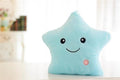 34CM Creative Toy Luminous Pillow Soft Stuffed Plush Glowing Colorful Stars Cushion Led Light Toys Gift For Kids Children Girls - GoJohnny437