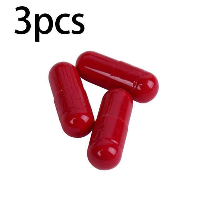 3/9 fake blood pill vampire capsules Halloween role-playing props April Fools Day Halloween decoration fake blood prank toys - GoJohnny437