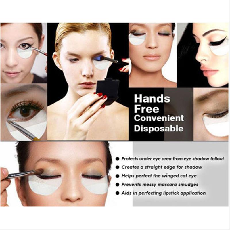 50/20pcs/Lot Multifunction Women Makeup Disposable Eyeshadow Makeup Shield Under Eyelash Pad Lash Extension Patch Make Up Tools - GoJohnny437