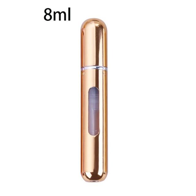 8ml 5ml Portable Mini Refillable Perfume Bottle With Spray Scent Pump Empty Cosmetic Containers Spray Atomizer Bottle For Travel - GoJohnny437