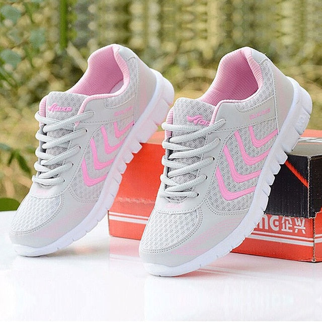 Women shoes New fashion tennis light breathable mesh white shoes woman casual shoes women sneakers fast delivery