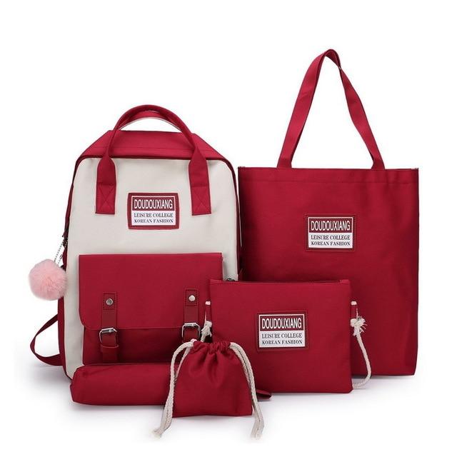Adisputent 3pcs Bag Set Boys Schoolbags Kids Waterproof School Backpack For Boy Bookbag Student Schoolbag Kids Pen Pencil Bags - GoJohnny437