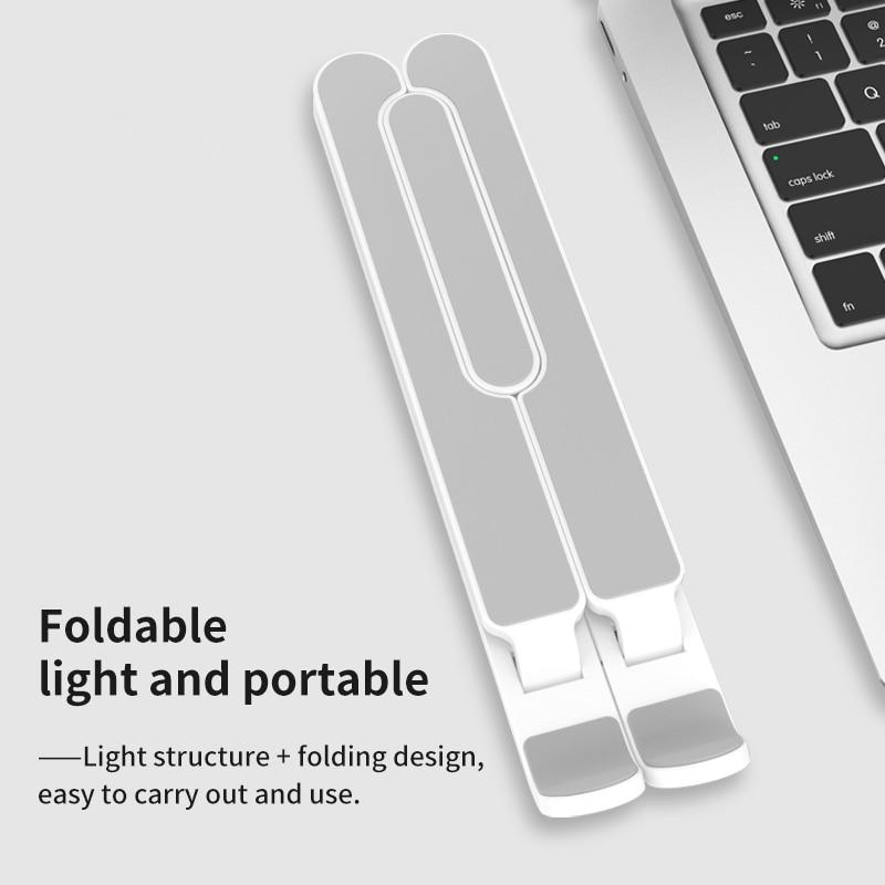 Adjustable Foldable Laptop Stand Non-slip Desktop Notebook Holder Laptop Stand For Macbook Pro Air iPad Pro - GoJohnny437