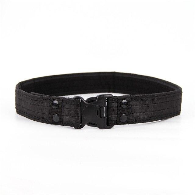 Army Style Combat Belts Quick Release Tactical Belt Fashion Men Canvas Waistband - GoJohnny437