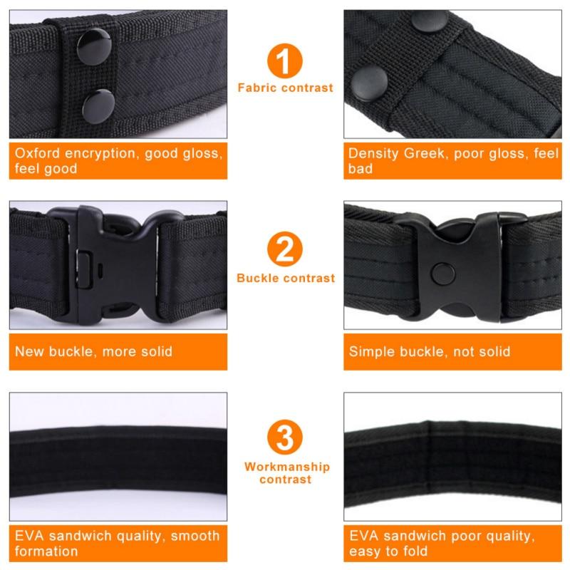 Army Style Combat Belts Quick Release Tactical Belt Fashion Men Canvas Waistband - GoJohnny437