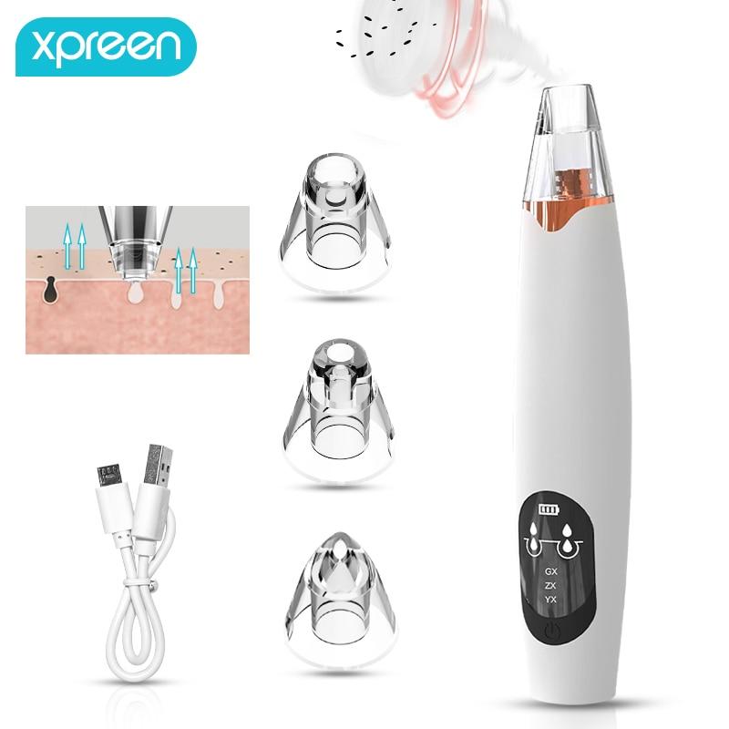 Blackhead Remover acuum Electric Nose Face Deep Cleansing Skin Care Machine Blackhead Remover Black Spots Pore Cleaner T Zone - GoJohnny437