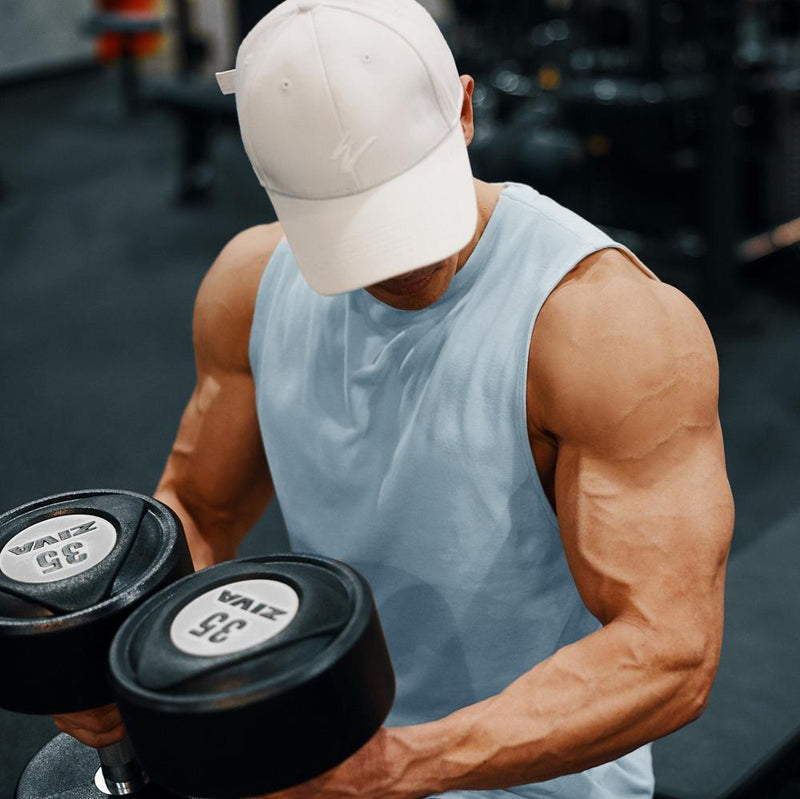 Bodybuilding Tank Top Men Gyms Fitness sleeveless Shirt Stringer Singlet Undershirt Male Workout cotton Clothing - GoJohnny437