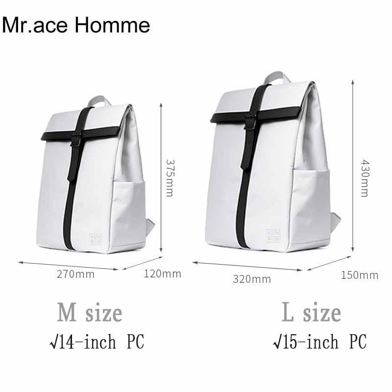 British Style Cross Design 15inch Laptop Anti-theft Backpack Men Waterproof School Backpack Women Bagback Boy College Bag Girl - GoJohnny437