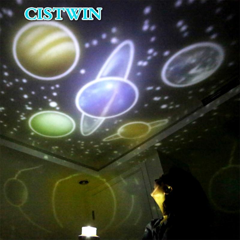galaxy projector Night Light Starry Sky Planet Magic home planetarium Universe LED Colorful Rotate Flashing Star kids lamp gift - GoJohnny437