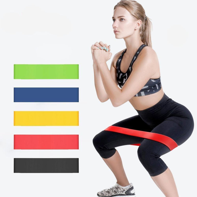 Gym Fitness Resistance Bands Yoga Stretch Pull Up Assist Rubber Bands Crossfit Exercise Training Workout Equipment - GoJohnny437