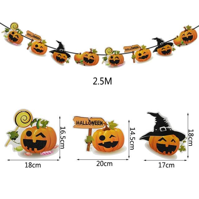 Halloween Balloon Garland Arch Kit Helium Balloons foil Set for Halloween Day Party Decorations Halloween Ornament Props - GoJohnny437