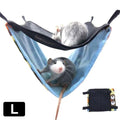 Hamster Hook Hammock Chinchilla Ferrets Double-layer Breathable Mesh Hanging Bed Nest Small Pet Comfort Cool Bed Dropshipping - GoJohnny437