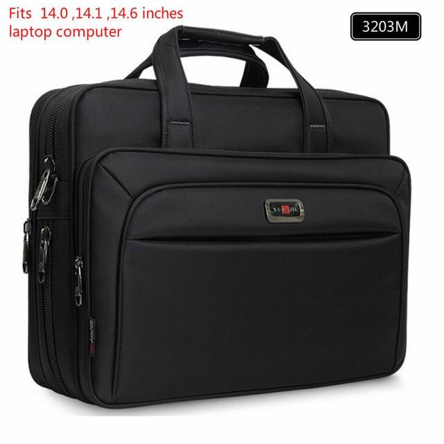 Large Capacity Men Single Shoulder Bag 14" 15" 16 Inches Travel Bag Men's casual fashion Handbags Business Briefcase Laptop Bag - GoJohnny437