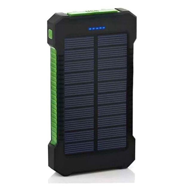 LED Dual USB Ports Solar Panel Power Bank Case Concise and vogue style Charger DIY Kits Box For Samsung 18