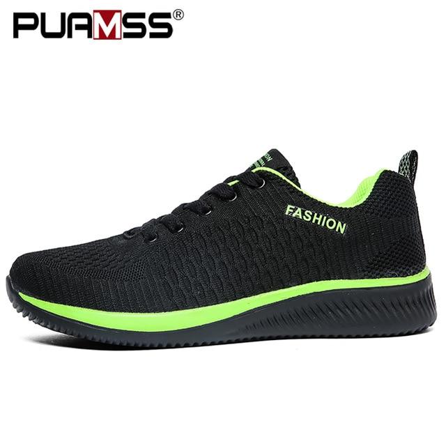 Men Casual Shoes Lac-up Men Shoes Lightweight Comfortable Breathable Walking Sneakers - GoJohnny437