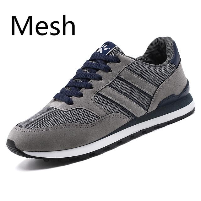 Men Casual Shoes Light Artificial Leather Sneakers 2020 New Autumn Comfort spring Outdoor Breathable Casual Flats Shoes Men - GoJohnny437