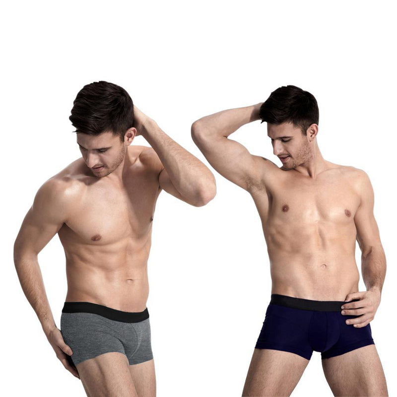 Men Underwear Boxer Cotton Man Under wear Breathable Solid Boxershorts Men Boxers Underpants boxer - GoJohnny437