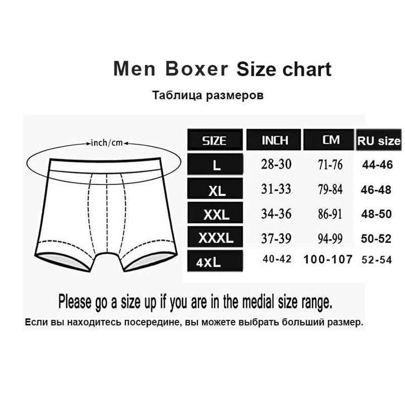 Men Underwear Boxer Cotton Man Under wear Breathable Solid Boxershorts Men Boxers Underpants boxer - GoJohnny437