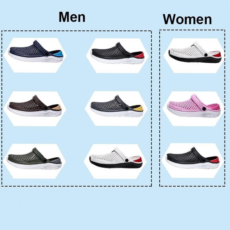 Men's and Women's Loafers Quick Dry Casual Home Slippers Shoes Beach Sandals Bathroom Slippers - GoJohnny437