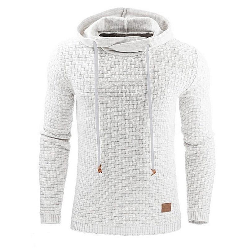 New Hoodies Men Brand Male Plaid Hooded Sweatshirt Mens Hoodie Tracksuit Sweat Coat Casual Sportswear - GoJohnny437