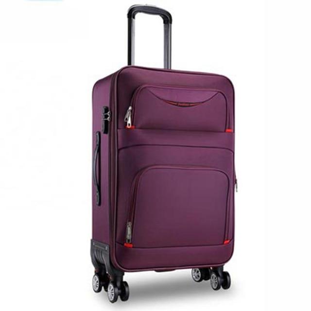 Oxford Rolling Luggage Spinner men Business Brand Suitcase Wheels Cabin Trolley - GoJohnny437