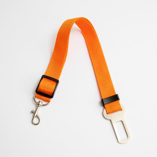 Pet Dog Cat Car Seat Belt Adjustable Harness Seatbelt Lead Leash for Small Medium Dogs Travel Clip Pet Supplies 11 Color - GoJohnny437