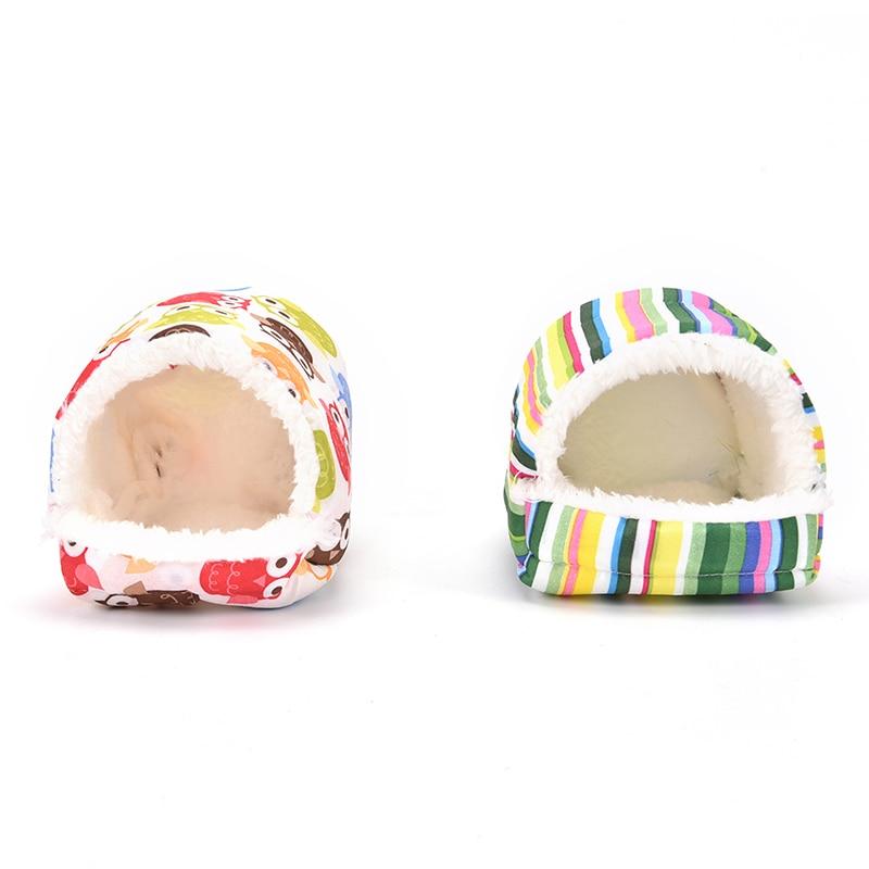 Plush Soft Guinea Pig House Bed Cage for Hamster Mini Animal Mice Rat Nest Bed Hamster House Small Pet Products - GoJohnny437