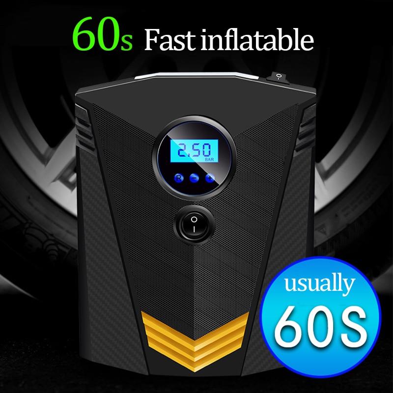 Professional Car Tyre Inflator 12V Digital Tire Inflatable Pump illumination Auto Air Compressor for Cars Wheel Tires Electric - GoJohnny437