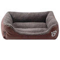 (S-3XL) Large Pet Cat Dog Bed 8Colors Warm Cozy Dog House Soft Fleece Nest Dog Baskets Mat Autumn Winter Waterproof Kennel #1 - GoJohnny437