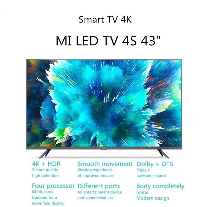 Smart TV 4k 4049inch 3239inch4S 4A Android HDR 2+8GB 3840 x 2160 HD WIFI bluetooth 2.4G/5.8G 5G International ES EU - GoJohnny437