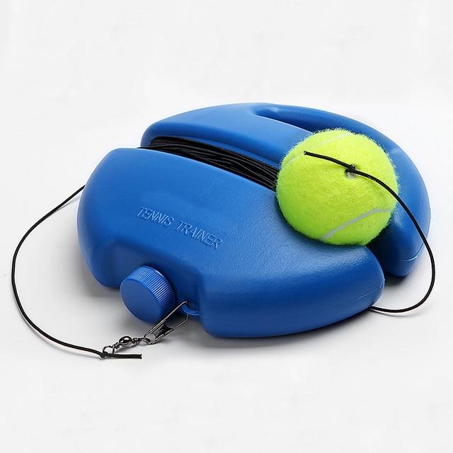 Tennis trainer single-player Tool Exercise Tennis Ball Sport Self-study Rebound Ball With Tennis ball Baseboard cricket dampener - GoJohnny437