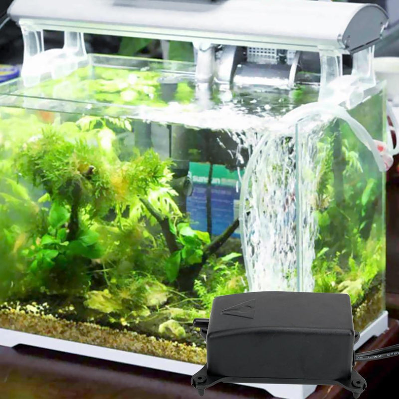 Ultra Low Noise Aquarium Air Pump Fish Tank Mini Air Compressor Oxygen Pump Aquarium Fish Tank Oxygen Pump - GoJohnny437