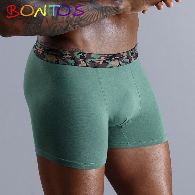 Underwear Men Boxer Men's Underwear Boxers Boxer Shorts Boxershorts Long Underpants Natural Cotton - GoJohnny437