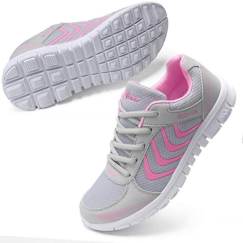 Women shoes New fashion tennis light breathable mesh white shoes woman casual shoes women sneakers fast delivery - GoJohnny437