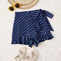 Womens Clothes Vintage Women's Summer Skirts Ladies Beach Floral Sexy Wrap Skirt for Girls - GoJohnny437